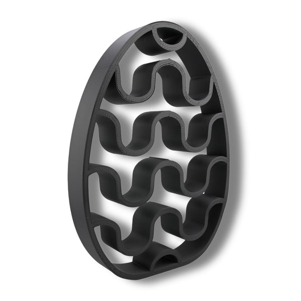 Chevron Stripes Easter Decor, Minimalist Line Art, Egg Silhouette Statue, Elegant Seasonal Home Decor, Modern Hobbies, Desk Line Art