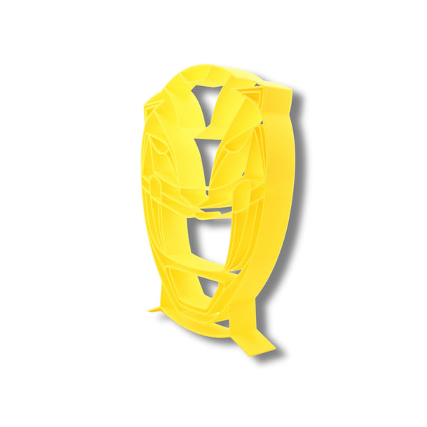 Mighty Morphin Power Ranger Helmet Sculpture, Minimalist Line Art, Power Ranger Helmet Silhouette Home Decor, Modern Hobbies and Desk Line Art Gift