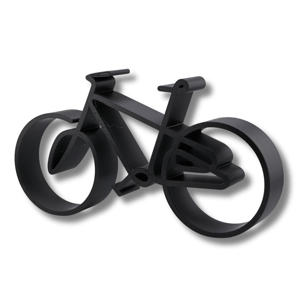 Family Bike Sculpture, Minimalist Line Art Cyclists, Bicycle Silhouette Home Decor, Modern Hobbies and Desk Line Art