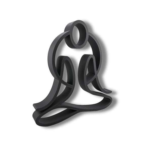 Easy Pose Rising Sun Yoga Decor, Minimalist Line Art, Serenity & Harmony Home Decor, Modern Hobbies, Desk Line Art