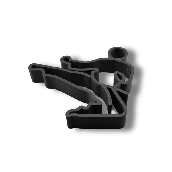 Side Kick Sculpture, Minimalist Line Art Karate Kick,Martial Arts Home Decor, Modern Hobbies and Desk Line Art for Karate Enthusiasts