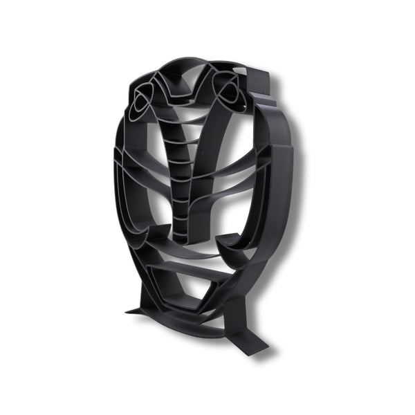 Mighty Morphin Power Ranger Helmet Sculpture, Minimalist Line Art, Power Ranger Helmet Silhouette Home Decor, Modern Hobbies and Desk Line Art Gift