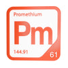 PROMETHIUM Periodic Table Tile – Educational Wall Art for Science Lovers, 5.6 x 5.6 Inches