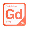 GADOLINIUM Periodic Table Tile – Educational Wall Art for Science Lovers, 5.6 x 5.6 Inches