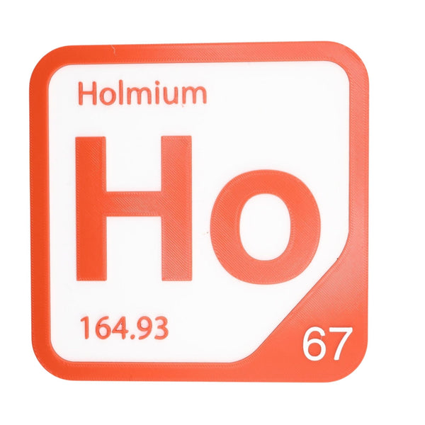 HOLMIUM Periodic Table Tile – Educational Wall Art for Science Lovers, 5.6 x 5.6 Inches
