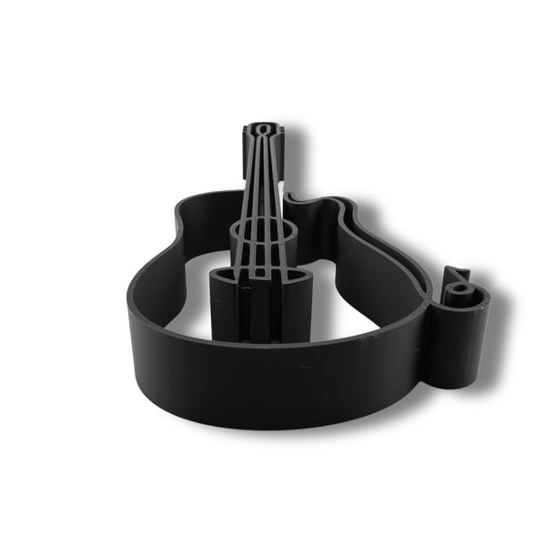 Acoustic Guitar Sculpture, Minimalist Line Art, Elegant Music Enthusiast Home Decor, Modern Hobbies, Desk Line Art