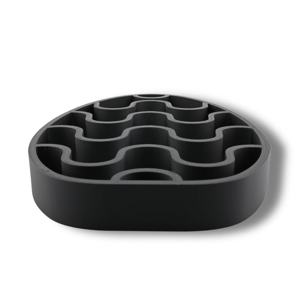 Chevron Stripes Easter Decor, Minimalist Line Art, Egg Silhouette Statue, Elegant Seasonal Home Decor, Modern Hobbies, Desk Line Art