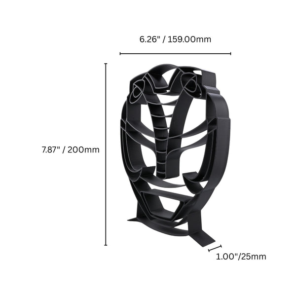 Mighty Morphin Power Ranger Helmet Sculpture, Minimalist Line Art, Power Ranger Helmet Silhouette Home Decor, Modern Hobbies and Desk Line Art Gift