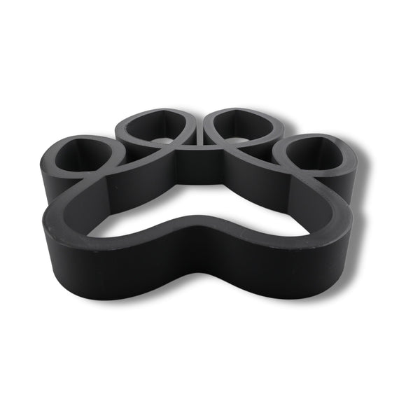 Curved Canine Paw Sculpture, Minimalist Line Art, Dog Paw Silhouette Decor, Pet Lover Gift, Home Decor, Modern Hobbies, Desk Line Art