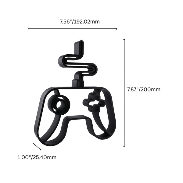 Controller Line Art Decor, Game Controller Silhouette Home Decor, Modern Hobbies and Desk Line Art, Gamer Gift Ideas