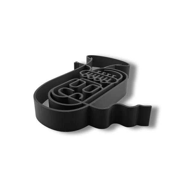 Marching Band Tuba Sculpture, Minimalist Line Art Tuba Silhouette, Elegant Music Enthusiast Home Decor, Modern Hobbies, Desk Line Art