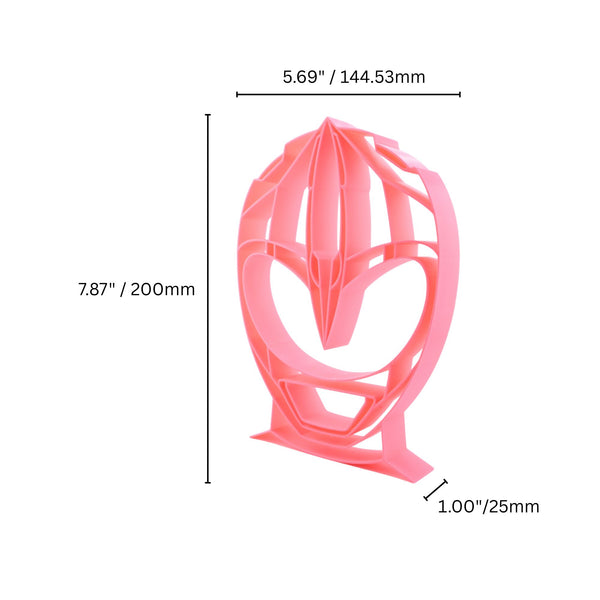 Mighty Morphin Power Ranger Helmet Sculpture, Minimalist Line Art, Power Ranger Helmet Silhouette Home Decor, Modern Hobbies and Desk Line Art Gift