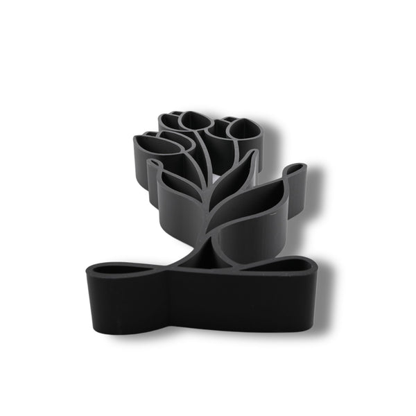 Blooming Lily Decor, Minimalist Line Art, Lily-Inspired Sculpture, Home Decor, Modern Hobbies, Desk Line Art