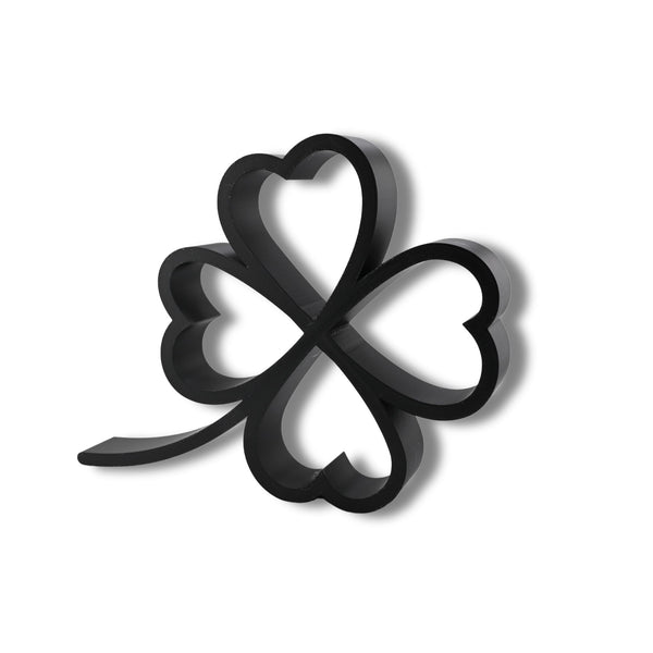 Resting Shamrock Decor, Minimalist Line Art Shamrock, St. Patrick's Day Home Decor, Modern Hobbies, Desk Line Art