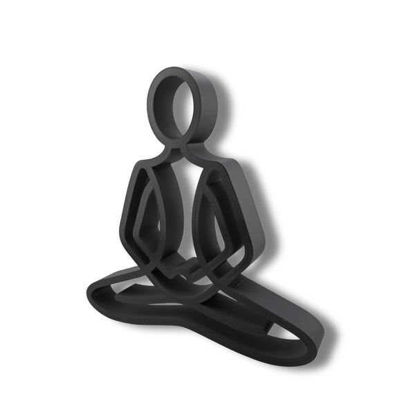 Easy Pose Standard Yoga Art, Minimalist Line Art, Bold Home Decor, Modern Hobbies, Desk Line Art