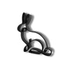 Timeless Rabbit Sculpture, Minimalist Line Art Rabbit, Charming Bunny Home Decor, Modern Hobbies, Desk Line Art for Animal Lovers
