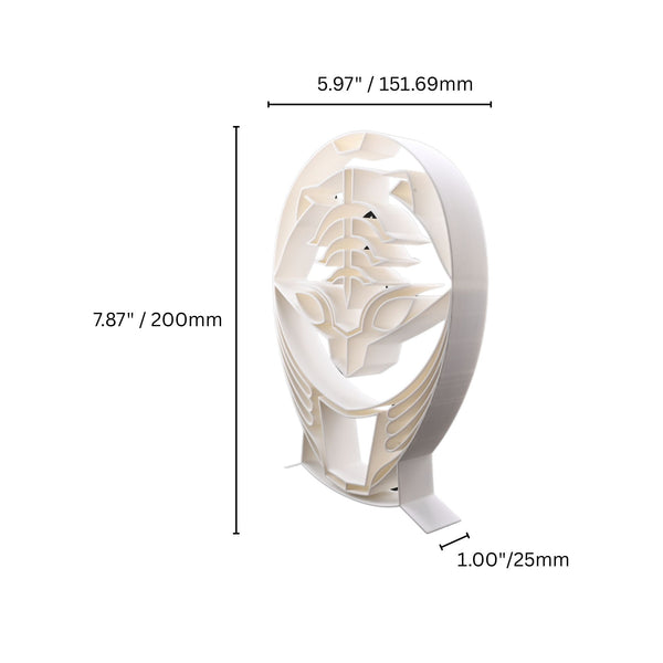 Mighty Morphin Power Ranger Helmet Sculpture, Minimalist Line Art, Power Ranger Helmet Silhouette Home Decor, Modern Hobbies and Desk Line Art Gift