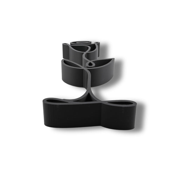 Classic Rose Sculpture, Minimalist Line Art, Rose Silhouette, Elegant Floral Home Decor, Modern Hobbies, Desk Line Art