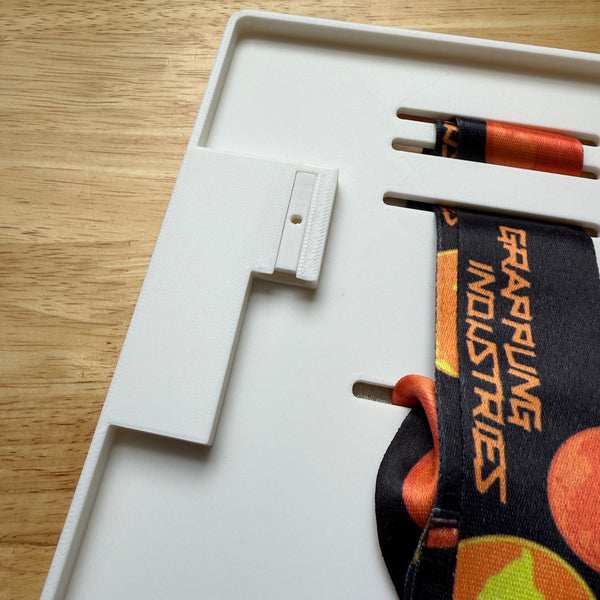 Hero Holder Medal Mount β Wall Medal Display Rack with Ribbon Slots β Lightweight Sports Award Organizer β Gift for Athletes