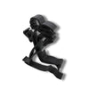 Abstract Female Runner, Minimalist Line Art Athlete, Female Running Silhouette Home Decor, Modern Hobbies and Desk Line Art