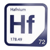 HAFNIUM Periodic Table Tile – Educational Wall Art for Science Lovers, 5.6 x 5.6 Inches