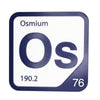 OSMIUM Periodic Table Tile – Educational Wall Art for Science Lovers, 5.6 x 5.6 Inches