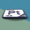 PLATINUM Periodic Table Tile – Educational Wall Art for Science Lovers, 5.6 x 5.6 Inches