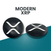 Modern XRP Wall Sign – Cryptocurrency Decor | XRP Logo Wall Art | 8.66" x 8.66" | Adhesive Backing | Perfect Gift for Crypto Enthusiasts