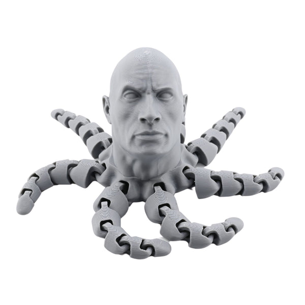 The Rocktopus 3D Printed Articulated Fidget Toy – Artistic Octopus Design, Stress Relief for All Ages