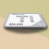 THALLIUM Periodic Table Tile – Educational Wall Art for Science Lovers, 5.6 x 5.6 Inches