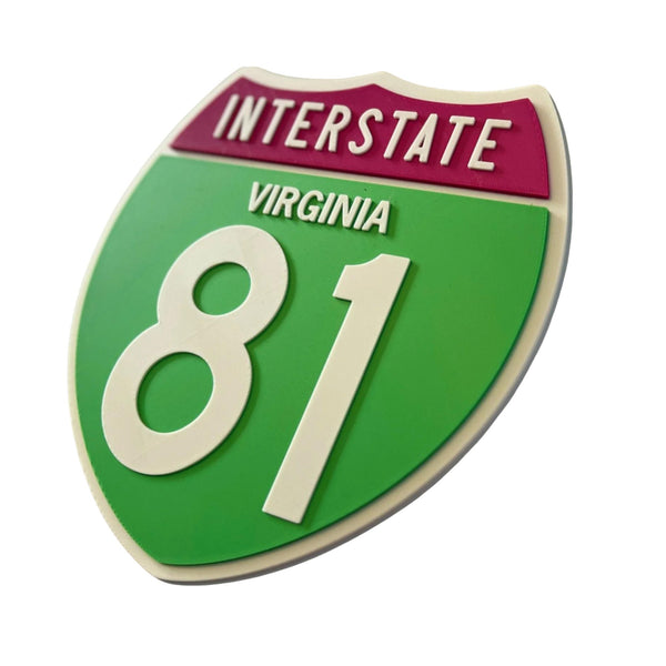 Route 81 Virginia Interstate Apple Blossom Decorative Sign