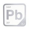 LEAD Periodic Table Tile – Educational Wall Art for Science Lovers, 5.6 x 5.6 Inches