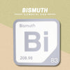 BISMUTH Periodic Table Tile – Educational Wall Art for Science Lovers, 5.6 x 5.6 Inches