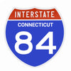 Interstate 84 Road Sign Replica – Personalized Travel Sign | Home & Office Wall Decor (8.54” x 8.53”)