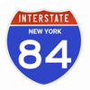 Interstate 84 Road Sign Replica – Personalized Travel Sign | Home & Office Wall Decor (8.54” x 8.53”)