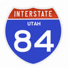 Interstate 84 Road Sign Replica – Personalized Travel Sign | Home & Office Wall Decor (8.54” x 8.53”)