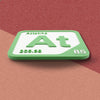 ASTATINE Periodic Table Tile – Educational Wall Art for Science Lovers, 5.6 x 5.6 Inches