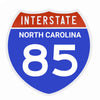 Interstate 85 Road Sign Replica – Personalized Travel Sign | Home & Office Wall Decor (8.54” x 8.53”)