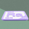 RADIUM Periodic Table Tile – Educational Wall Art for Science Lovers, 5.6 x 5.6 Inches