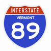 Interstate 89 Road Sign Replica – Personalized Travel Sign | Home & Office Wall Decor (8.54” x 8.53”)