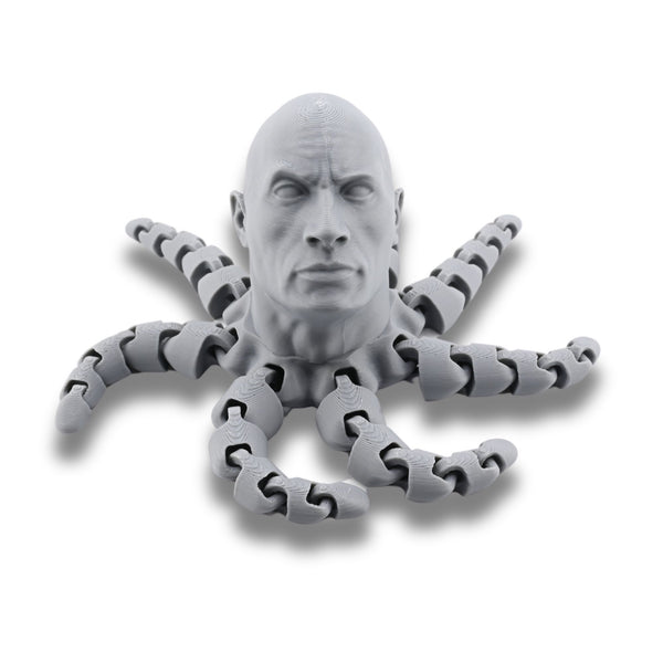 The Rocktopus 3D Printed Articulated Fidget Toy – Artistic Octopus Design, Stress Relief for All Ages