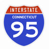 Interstate 95 Road Sign Replica – Personalized Travel Sign | Home & Office Wall Decor (8.54” x 8.53”)