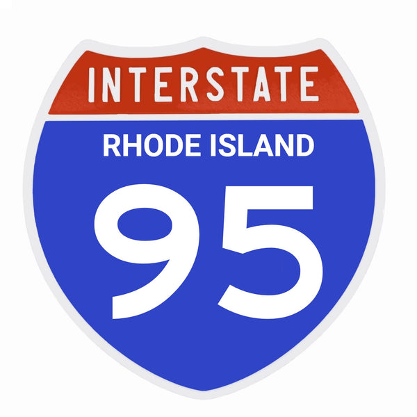 Interstate 95 Road Sign Replica – Personalized Travel Sign | Home & Office Wall Decor (8.54” x 8.53”)