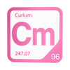 CURIUM Periodic Table Tile – Educational Wall Art for Science Lovers, 5.6 x 5.6 Inches