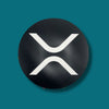 Modern XRP Wall Sign – Cryptocurrency Decor | XRP Logo Wall Art | 8.66" x 8.66" | Adhesive Backing | Perfect Gift for Crypto Enthusiasts