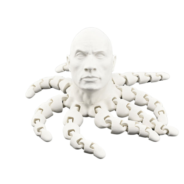 The Rocktopus 3D Printed Articulated Fidget Toy – Artistic Octopus Design, Stress Relief for All Ages