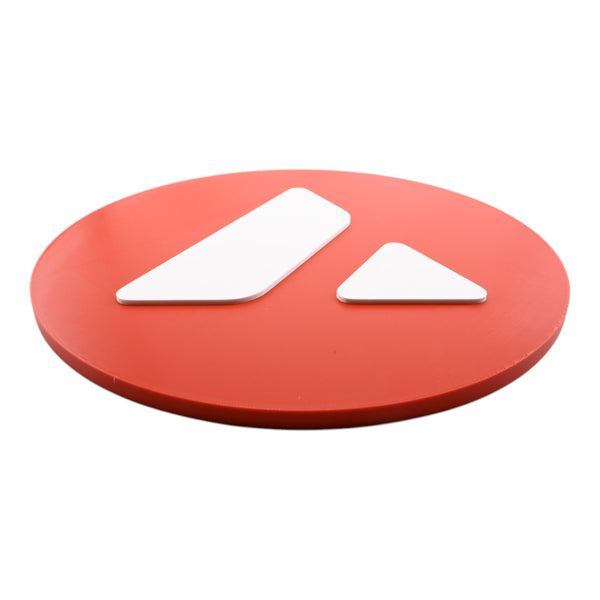 AVAX Avalanche Wall Sign - Cryptocurrency Decor, Modern Avalanche Logo Wall Art, Perfect Gift for Crypto Enthusiasts