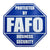 FAFO Business Security Sign – Black or Blue – product image 2