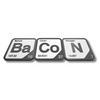 Periodic Table Word Sign - 'BACON' (Barium + Cobalt + Nitrogen) - 5.63 in x 5.63 - Durable & Eco-Friendly STEM Decor