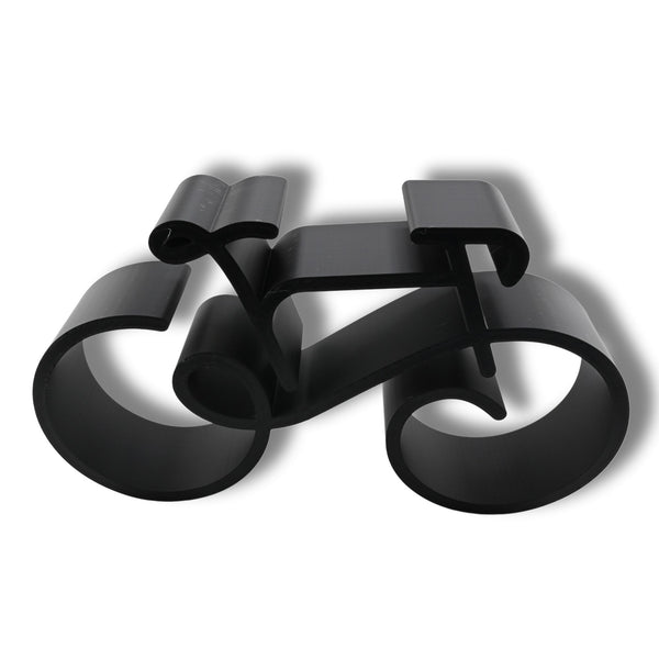 Urban Cruiser Sculpture, Minimalist Line Art, Bicycle Silhouette Statue Home Decor, Modern Hobbies and Desk Line Art, Cycling Gift